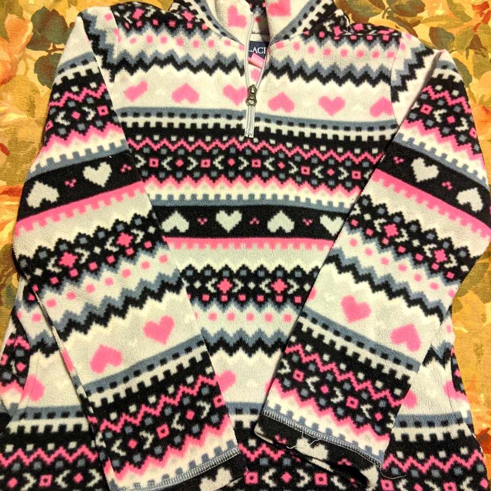 Girls Half Zip Hoodie
